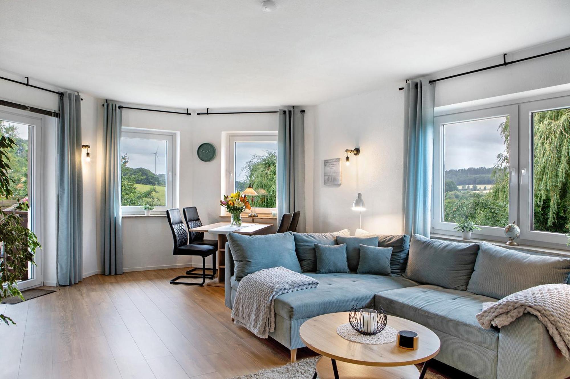 Ferienwohnung Gluecksmomente Habichtswald 외부 사진